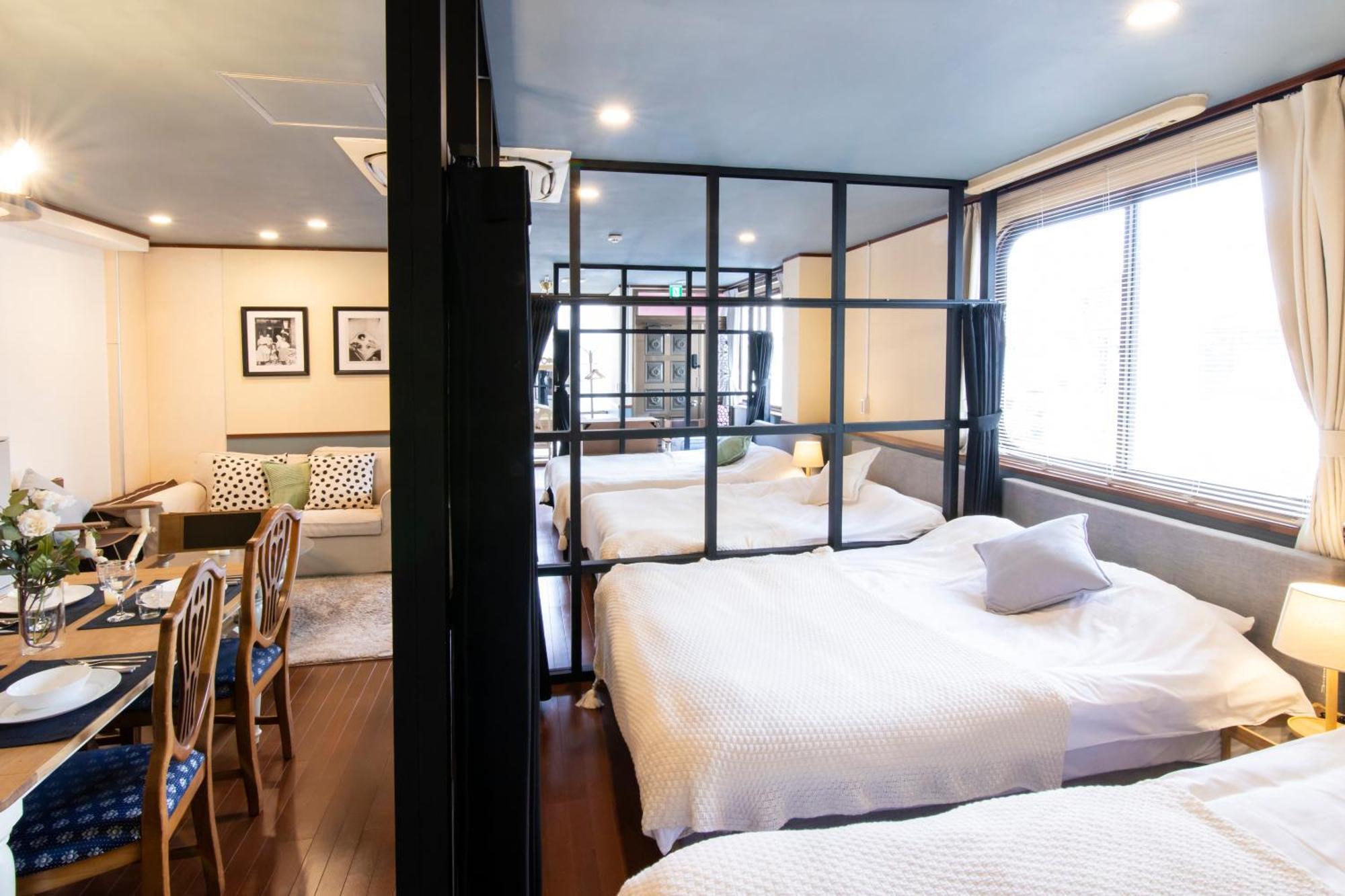 【5/24New Open】浅草徒歩3分/Max9名/無料駐車場/渋谷直通 Apartamento Tóquio Exterior foto