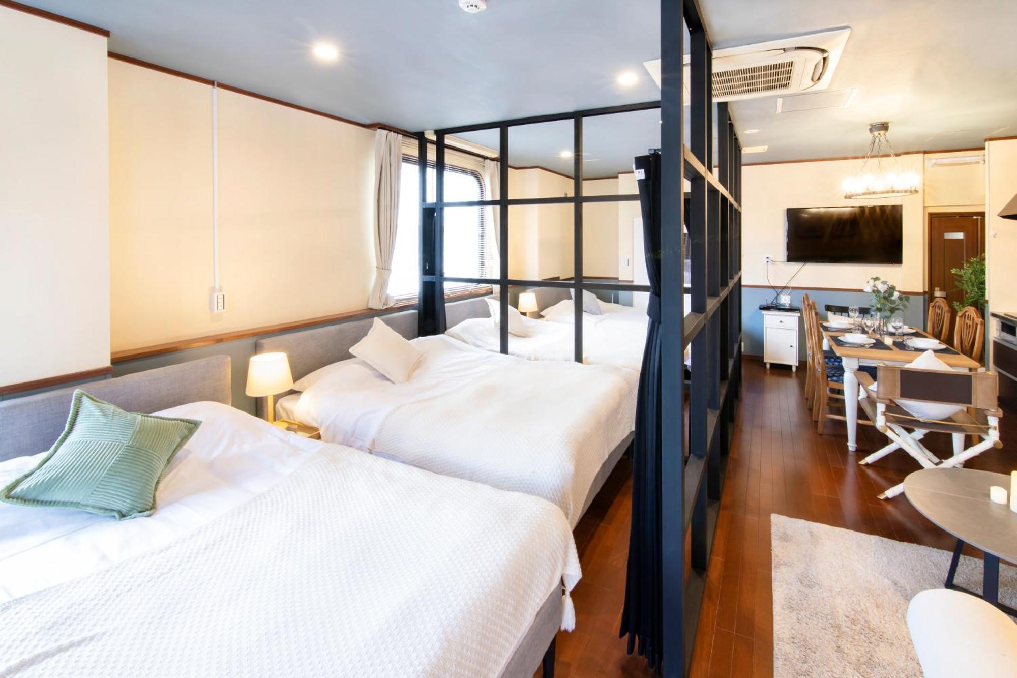 【5/24New Open】浅草徒歩3分/Max9名/無料駐車場/渋谷直通 Apartamento Tóquio Exterior foto